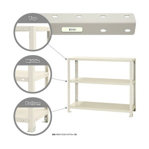 k {gI ׏d40kg X}[gbN J^ 3i zCg 900×400×750 NSTR-266-3-W 1_
