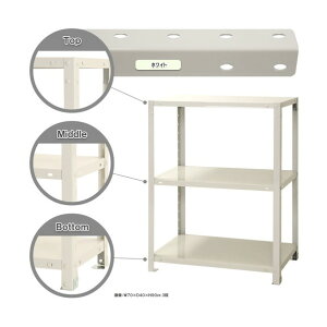 k {gI ׏d40kg X}[gbN J^ 3i zCg 700×200×900 NSTR-343-3-W 1_