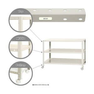 k {gI LX^[t^Cv ׏d80kg LX^[tX}[gbN 3i zCg 900×450×600 NSTRK-167-3-W 1_