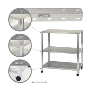 k {gI LX^[t^Cv ׏d80kg LX^[tX}[gbN 3i bL 700×400×750 NSTRK-246-3-Z 1_