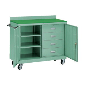 トラスコ(TRUSCO) 大型ツールワゴン1160X550XH1080引出4段付 NTS510