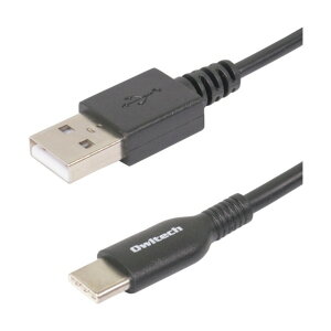IEebN USB Type-CP[u 炩fɋ ubN 50cm OWL-CBKCASR5-BK 1_