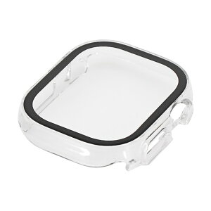 IEebN Apple Watch Seriesp KXtB̌^ یP[X 49mm OWL-AWBCV0549-CL 1