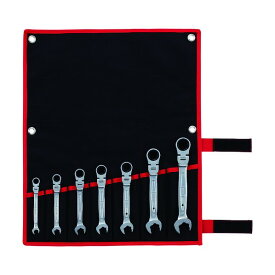 トネ 首振クイックラチェットめがねレンチセット 7点セット RMFQ700 1S