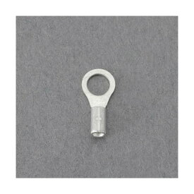 エスコ 14.0- 5.0 [丸形]裸圧着端子(3個) EA538MA-45 1PK【2506DFD_3】