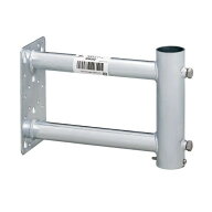 DXアンテナ 壁面取付金具(溶融亜鉛メッキ) 230×160×85mm MW20Z 1個