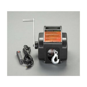 エスコ DC12V/ 907kg 電動ウィンチ(直流) EA840DK-32 1個【2506DFD_3】