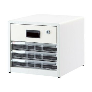 エスコ(esco) 277x366x263mm/ 4段 レターケース(鍵付) EA954JD-14 1個【2506DFD_3】