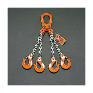 �G�X�R(esco) 1.2ton×2.0m �X�����O�`�F�[��(4�{���P) EA981VX-23 1�{�y2506DFD_3�z