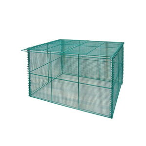 エスコ(esco) ダストボックス(スチール製) 1200×600×650mm/468L EA995AA-512 1台【2506DFD_3】