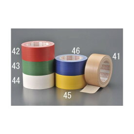 エスコ(esco) 布粘着テープ 50mmx25m 黄 EA944ND-45【2506DFD_3】