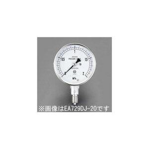 �G�X�R 60mm[0-5.0MPa]�X�e�����X�����͌v EA729DJ-50