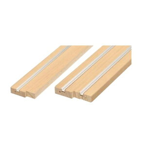 �E�b�h���� �~��N�^(�W����) �����Ⴂ�� �Œ�g(90mm��) 1,596×82×15mm �V���R���u���b�N(�I�[�N��) DCNH04B-1-CH 1�_