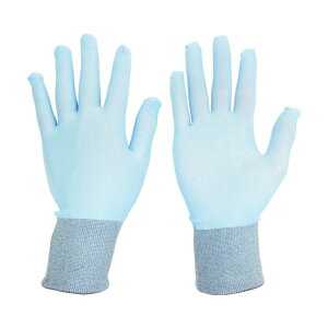 ミドリ安全 耐切創性手袋 カットガード182 ブルー 最薄手タイプ LL CUT GUARD-182-BL-LL 1双
