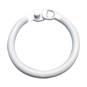 トラスコ(TRUSCO) 樹脂製カードリング 3.5mmXΦ25mm 5 x 150 x 100 mm TKRJ-25 10個