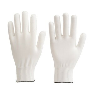 トラスコ(TRUSCO) 低発塵耐切創インナー手袋M DPM-925M-K 10枚