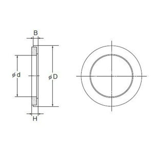 THK �t�F���g�V�[�� ��v���@ d10xD19xB3xH3(mm) FLM10 1��