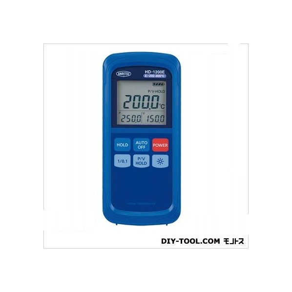 安立計器 デジタル温度計 本体のみ 約76 W 1年保証 ×167 突起部除く D H HD-1200E ×36 1個 半額