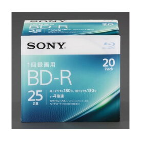 エスコ(esco) 25GB BD-R(ビデオ用4倍速/20枚) EA759GS-70A 20枚