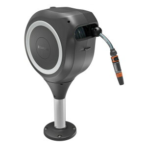 GARDENA�l�W�Œ莮 ���������z�[�X�{�b�N�X RollUp S 15m �z���C�g �z�[�X���[��S�_�[�N�O���[/�V���o�[�z���C�g/�V���o�[18607-20