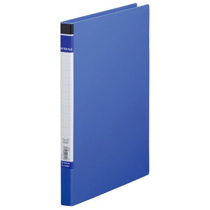 キングジム レタ-ファイルBF A4タテ型 とじ厚10mm 100枚 青 358BFBLUE 1点