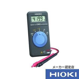 ���u�d�@ HIOKI �J�[�h�n�C�e�X�^ 3244�|60 ���ѕ\�t 160×83×20MM 3244-60SEISEKITUKI 1��