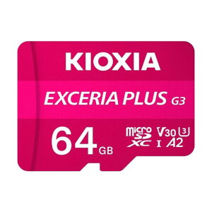 microSD�J�[�h EXCERIA PLUS G3 KMUH-C064G 1598659KMUH-C064G 1��