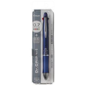 �p�C���b�g�R�[�|���[�V���� �h�N�^�[�O���b�v4+1 0.7�׎��{�V���[�v0.5mm �p�b�N�� �l�C�r�[ PBKHDF1SFNNV 1��