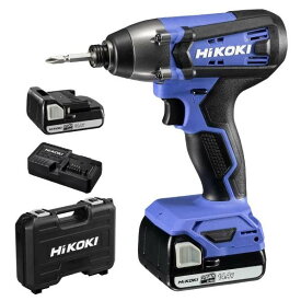 HiKOKI(ハイコーキ) FWH14DF (2BG) 14.4V コードレス インパクトドライバ セット品 (電池2個・充電器・ケース付) 1台【2609RSS】