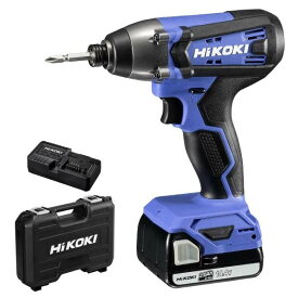 HiKOKI(ハイコーキ) FWH14DF (BG) 14.4V コードレス インパクトドライバ 2.0Ah バッテリー×1個 充電器 ケース付 1台