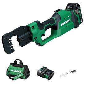 HiKOKI(ハイコーキ) 18V 充電式 Mバーカッタ セット品 (電池1個・充電器付) CW-19/CS-19/CW-25/CS-25切断 アグレッシブグリーン CE18DYMA (BH) 1台
