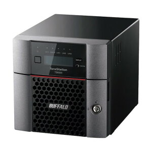�o�b�t�@���[ TeraStation TS6200DN�V���[�Y 2�x�C �f�X�N�g�b�vNAS 8TB TS6200DN0802 1��