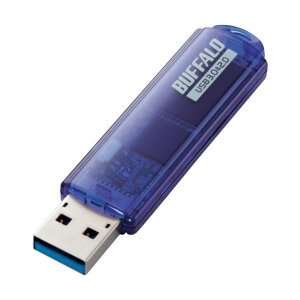 �o�b�t�@���[ USB3.0�Ή� USB�������[ �X�^���_�[�h���f�� 64GB �u���[ RUF3-C64GA-BL 1��