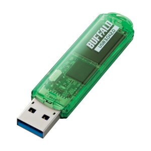 �o�b�t�@���[ USB3.0�Ή� USB�������[ �X�^���_�[�h���f�� 64GB �O���[�� RUF3-C64GA-GR 1��