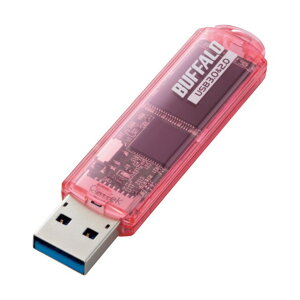 �o�b�t�@���[ USB3.0�Ή� USB�������[ �X�^���_�[�h���f�� 64GB �s���N RUF3-C64GA-PK 1��