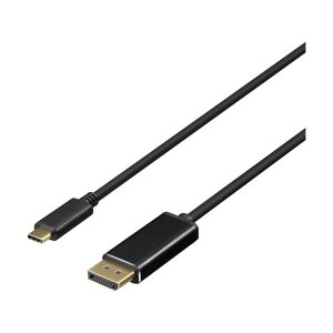 fBXvCϊP[u USB Type-C - DisplayPort 1m ubN BDCDP10BK 1