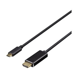 fBXvCϊP[u USB Type-C - HDMI 1m ubN BDCHD10BK 1