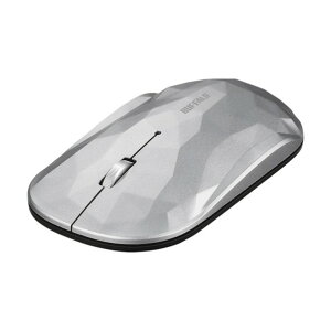���^ 3�{�^�� Bluetooth BlueLED�}�E�X �W�I���g���[ �V���o�[ BSMBB330GSV 1��