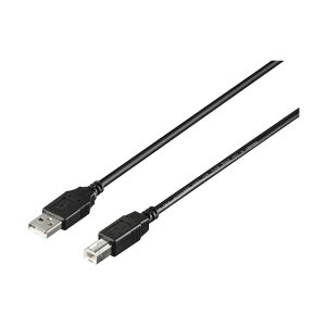 USB2.0 A to B �J�[�{���f�q���荞�݃P�[�u�� 1.5m �u���b�N BU2ABC15BK 1��