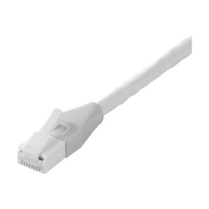 Cat6A �c���̐܂�Ȃ�LAN�P�[�u�� �W�� �X�g���[�g 5m �z���C�g BSLS6ANU50WH 1��