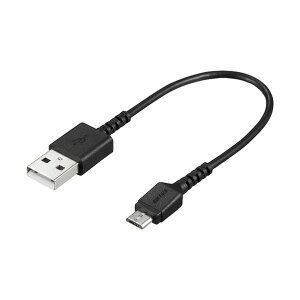 USB2.0 A to microB ���o�[�u�b�V���X�����P�[�u�� 1.0m �u���b�N BU2AMBS10BK 1��