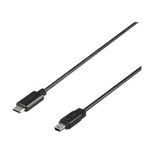 USB2.0�P�[�u�� C-miniB 0.5m �u���b�N BU2CMN05BK 1��