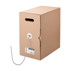 Cat6 LAN�P�[�u�� 300m �P�� ���C�g�O���[ BL63000LG 1��