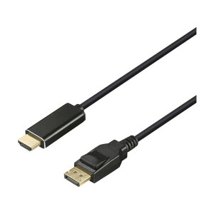 DP-HDMI�ϊ��P�[�u�� 2m �u���b�N BDPHD20BK 1��