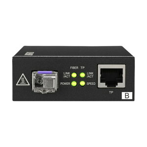 Giga�Ή� �����f�B�A�R���o�[�^�[ 10km���f�� WDM B�^�C�v BMC-GT-S10K/WB2 1��