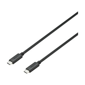 USB3.2 Gen2 C-C PD5A�Ή��P�[�u�� 0.5m �u���b�N BU3CC5P05BK 1��