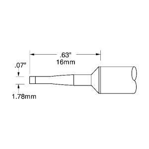 OK International Metcal MFR-1160�ESP-200�V���[�Y �`�b�v�J�[�g���b�W SSC-642A 1�_