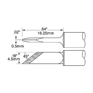 OK International Metcal MFR-1160�ESP-200�V���[�Y �`�b�v�J�[�g���b�W SSC-661A 1�_