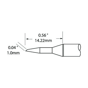 OK International Metcal MFR-1110�E2210�V���[�Y �`�b�v�J�[�g���b�W SCP-BVL10 1�_