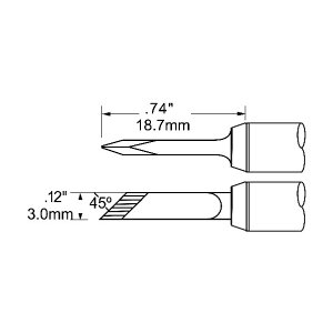 OK International Metcal MFR-1120�EMFR-2220�EPS-900�V���[�Y �`�b�v SCV-DRK30AR 1�_